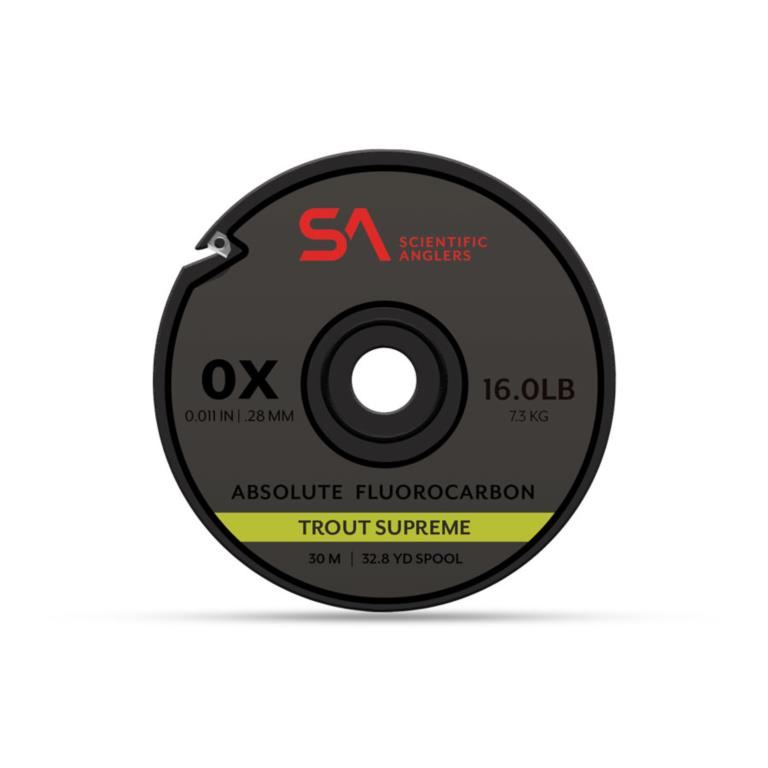 SCIENTIFIC ANGLERS ABSOLUTE FLUOROCARBON TROUT SUPREME 