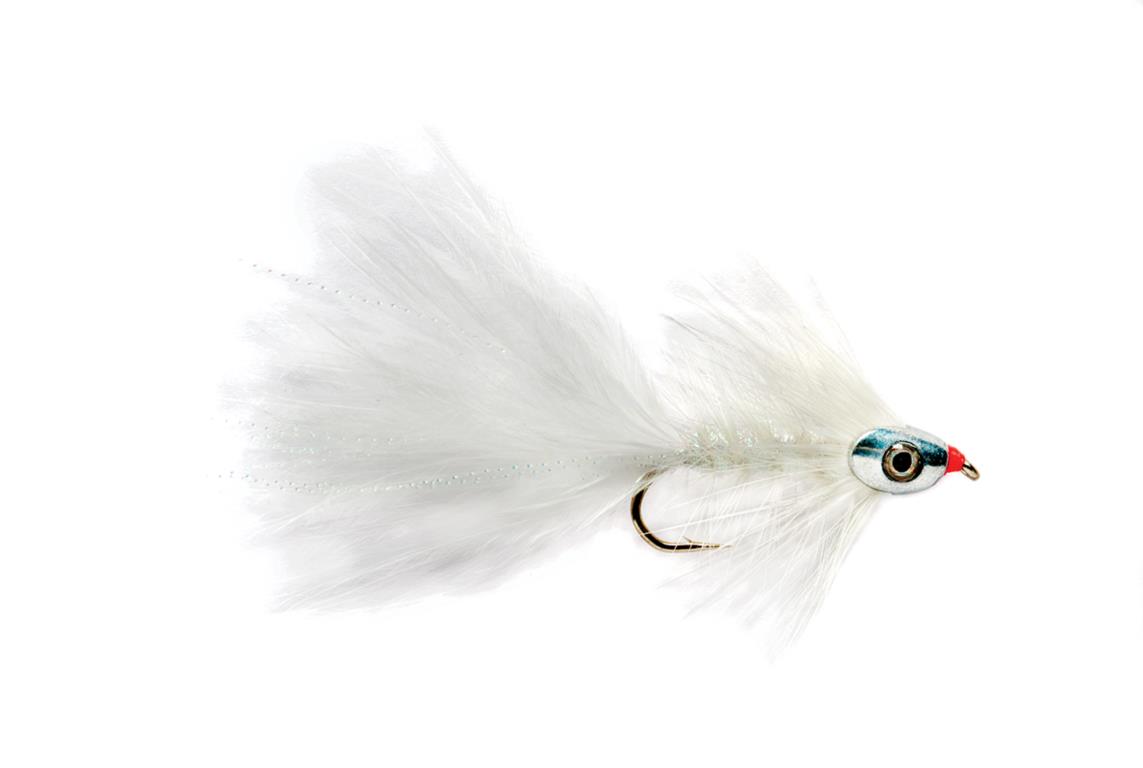 SKULLHEAD WOOLLY BUGGER WHITE