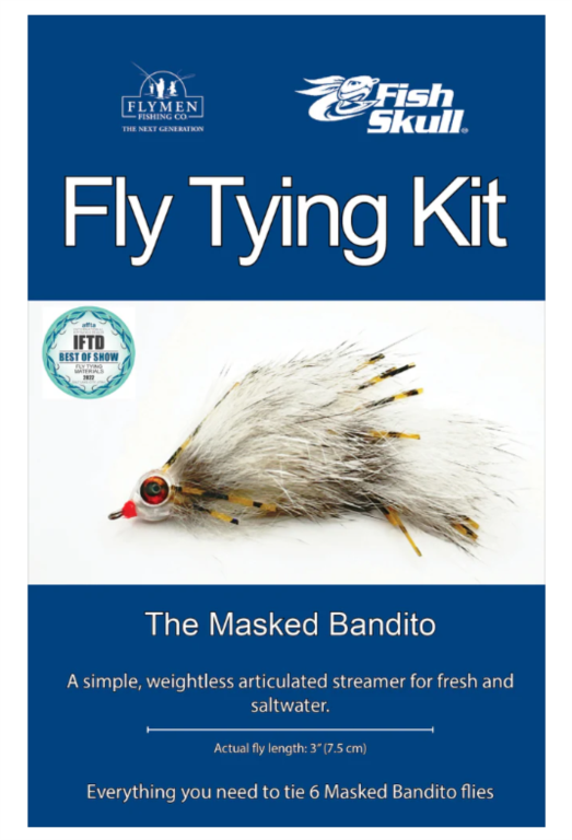 FLYMEN FLY TYING KIT - MASKED BANDITO