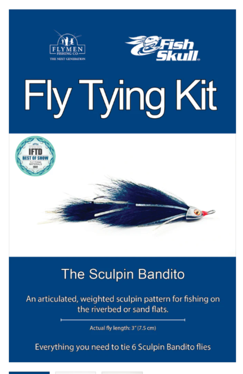 FLYMEN FLY TYING KIT - SCULPIN BANDITO