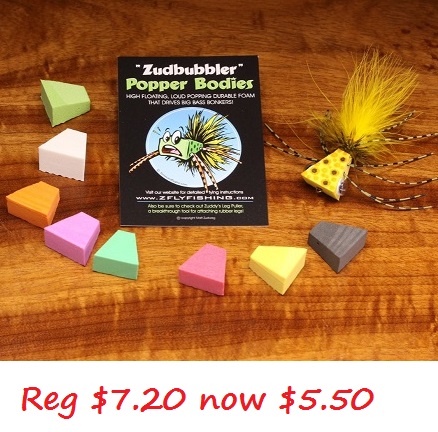 Zudbubbler popper bodies