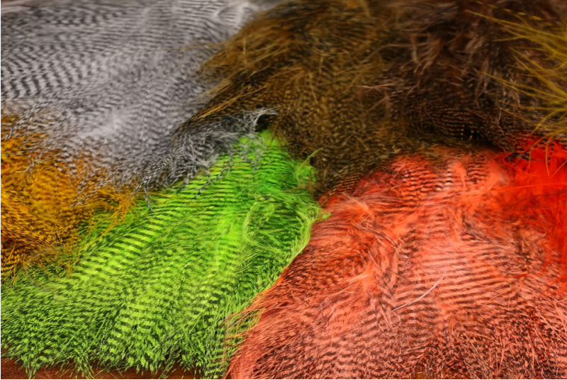 HARELINE FINE BLACK BARRED MARABOU