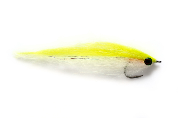 Dougie's Baitfish Electric yellow SIZE 4/0 (J2F)
