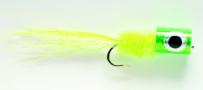 Bass Bully Chartreuse SIZE 2/0 (F4A)