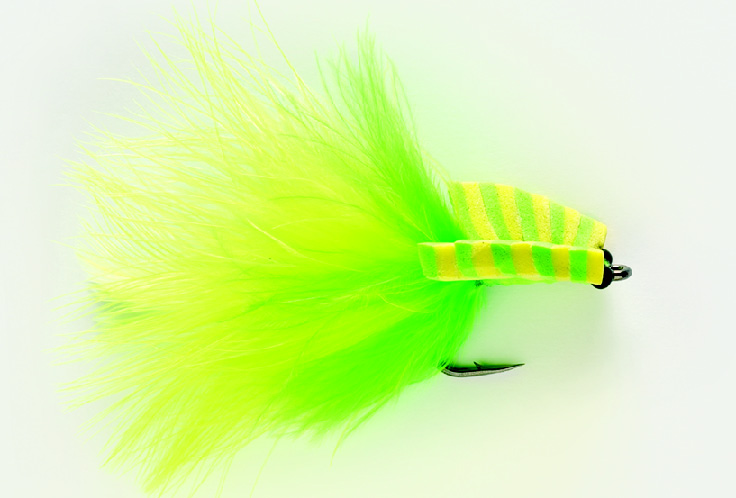 Floating Tarpon Toad Chartreuse Size 4/0 (F2I)