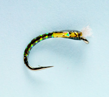 3D Dark Olive Chironomid 
