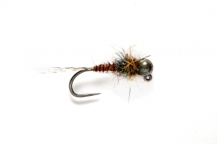 Pheasant Tail Jig Natural Barbless